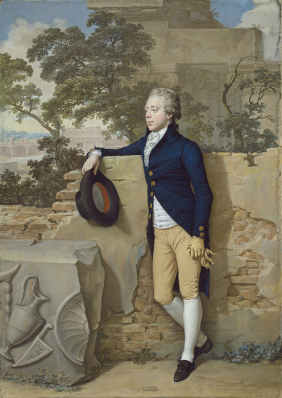 Frederick North, Later Fifth Earl of Guilford, in Rome