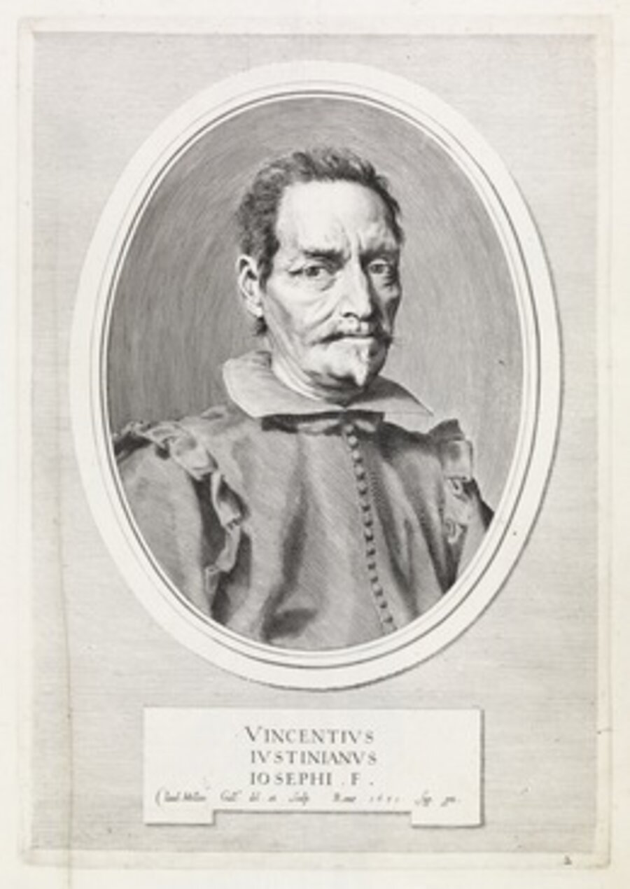 Vincentivs Ivstinianvs Iosephi . F.