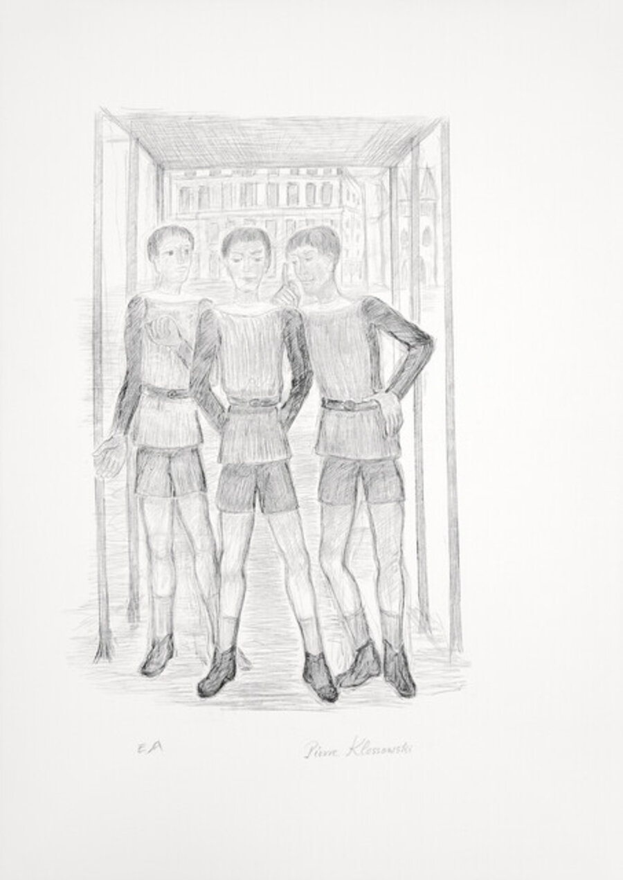 Trois garçons (la demande du pardon)