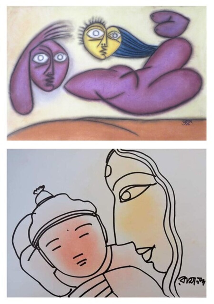 Untitled, ( Set of 2 works )
