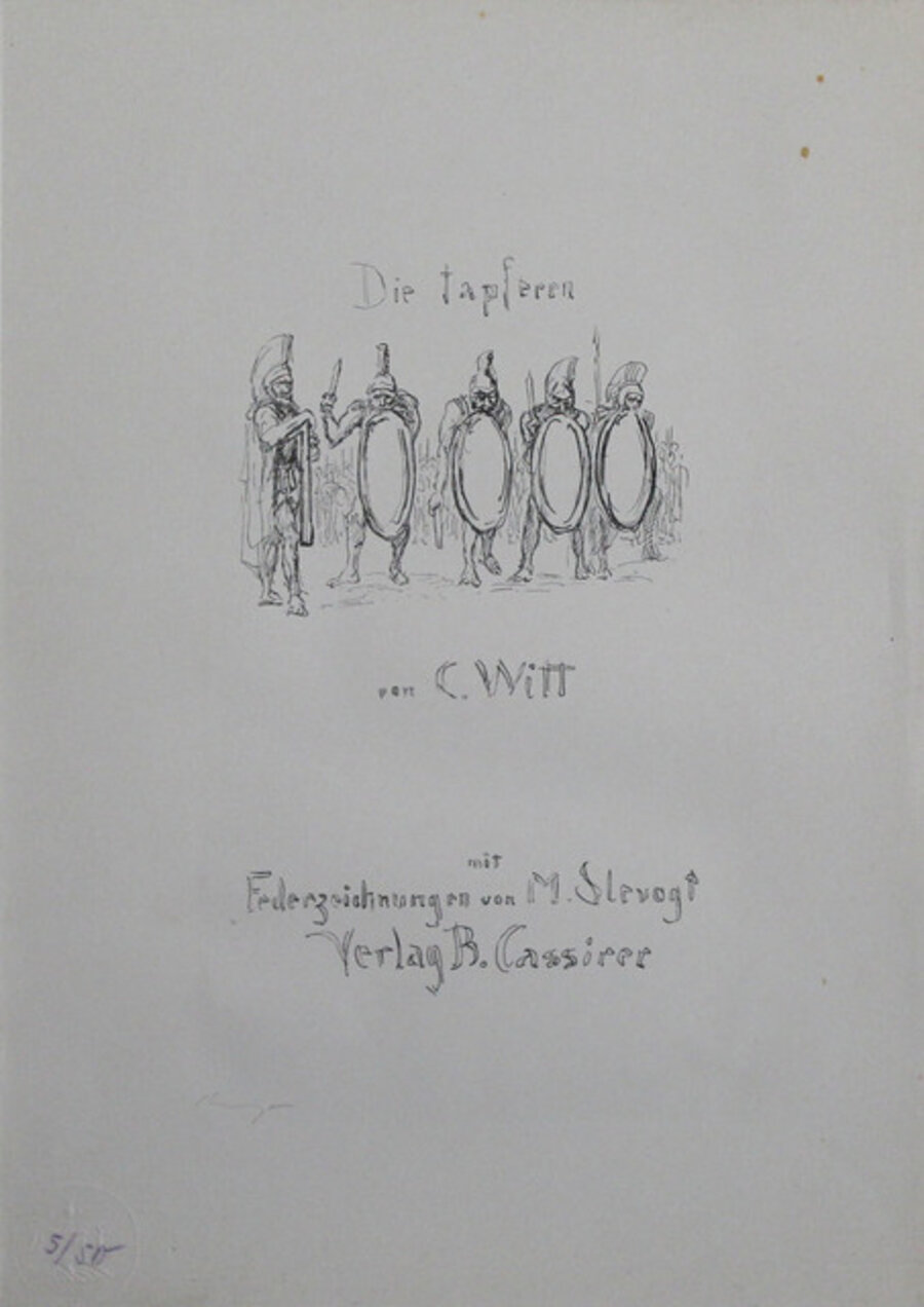 Titel "Die Tapferen Zehntausend"