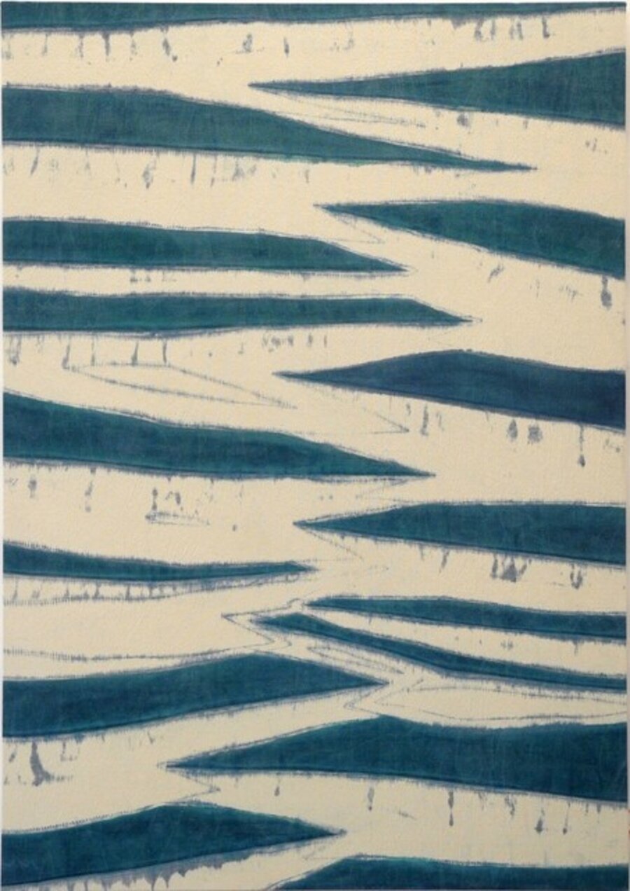 Pliage Painting (Turquoise)