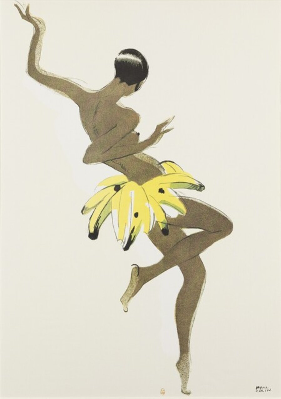 A Dancer With a Banana Skirt
