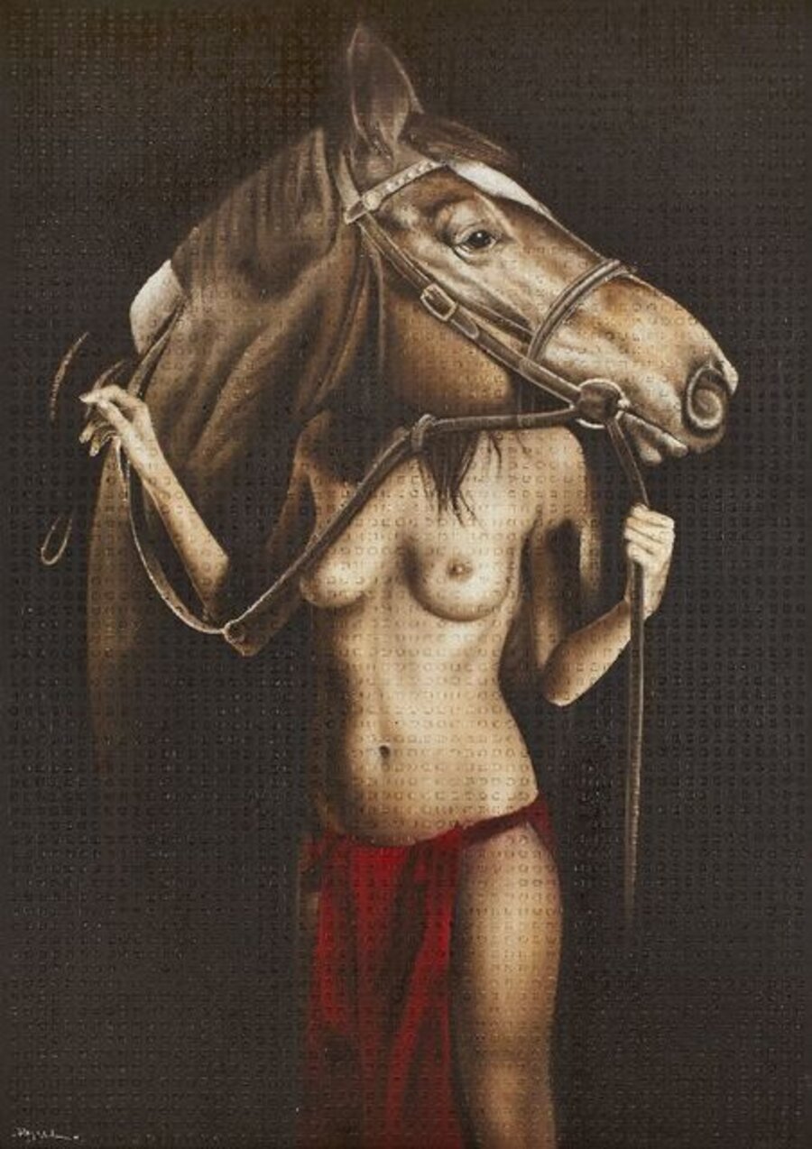 Girl with Horse