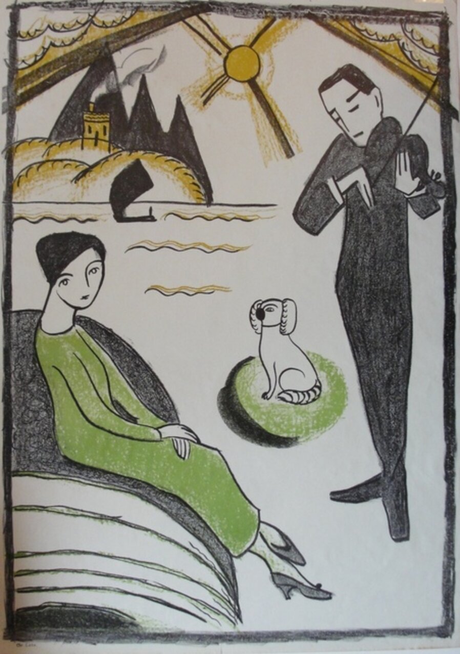 Plakat für Münter Ausstellung