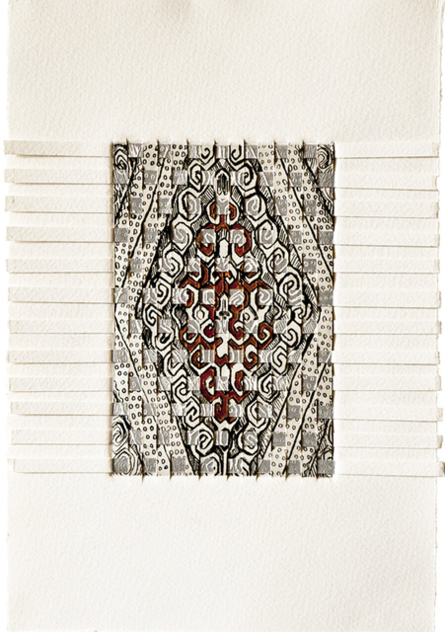 Woven Untitled with Copper