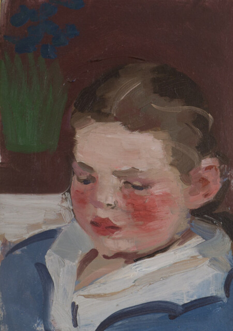 Portrait of Isabella Hopkinson (age 6)