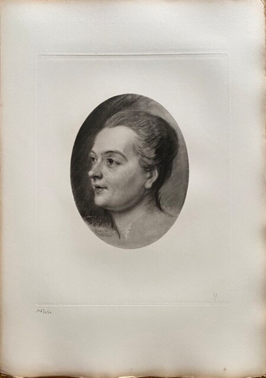 Portrait de Mme de Pompadour