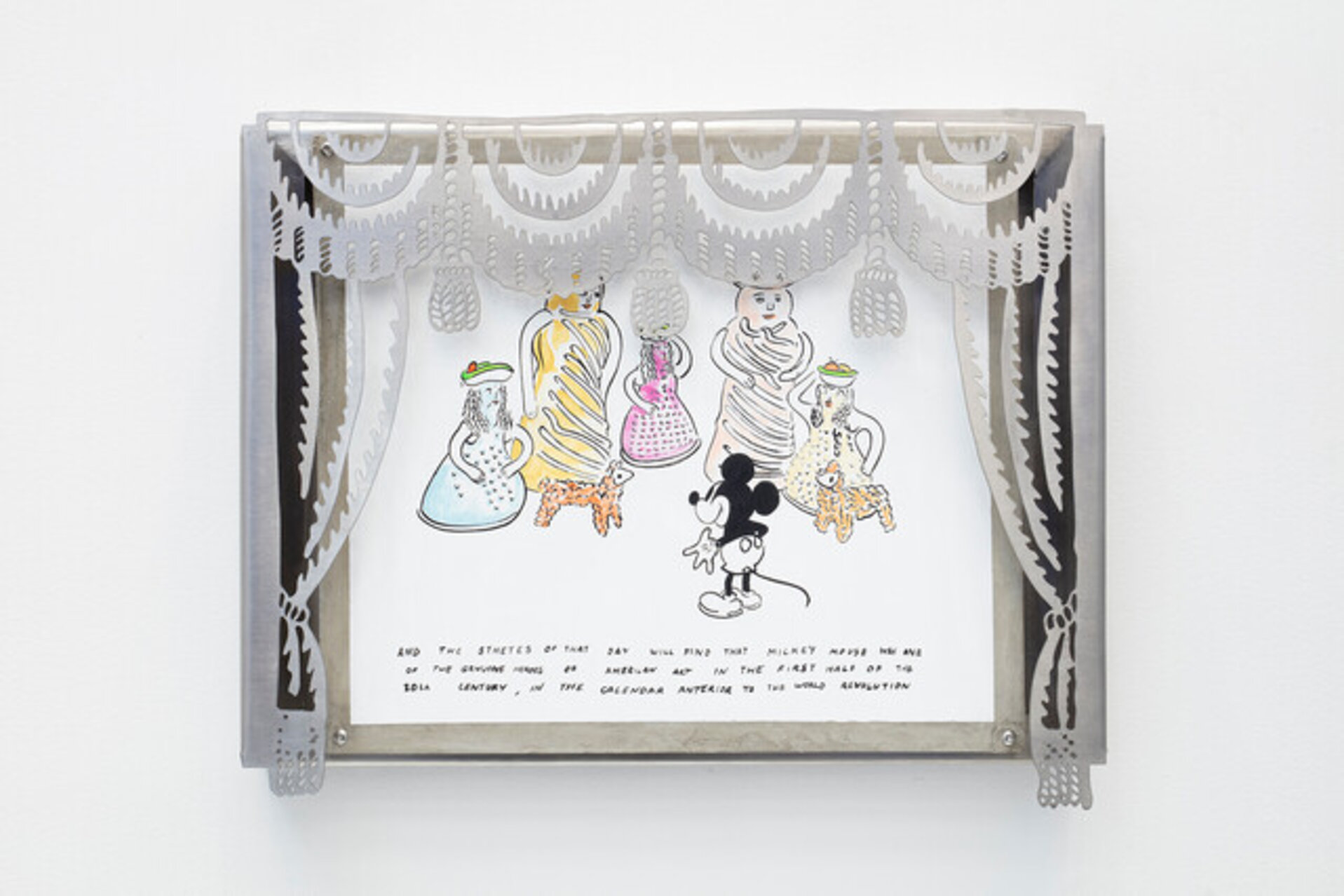 from the series ''Mickey Mouse por Rivera