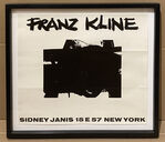 Franz Kline Sidney Janis Exhibition Announcement