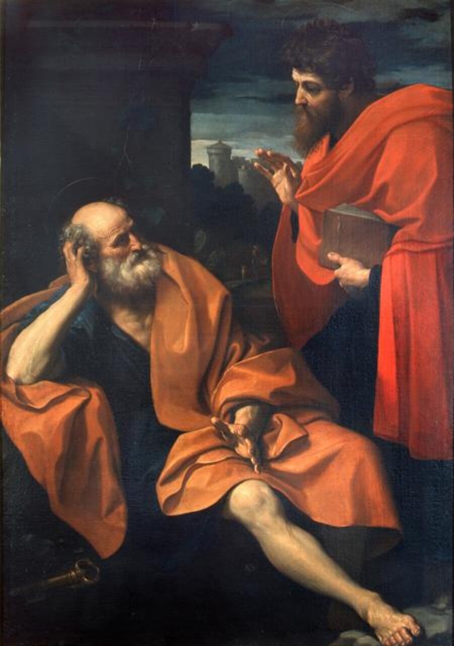 Paul Rebukes Peter