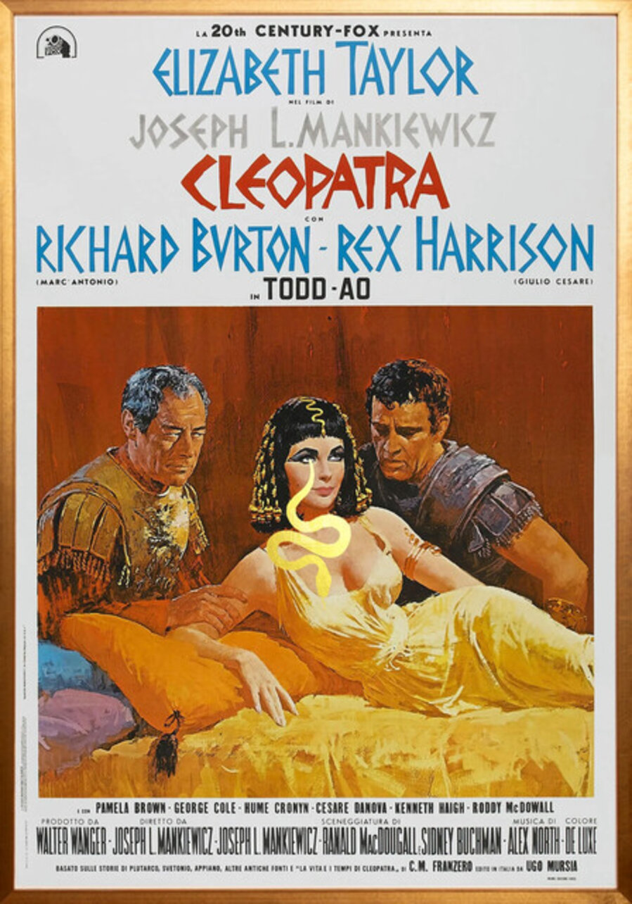 Cleopatra Obsession (Elizabeth Taylor Crying a Golden Snake)