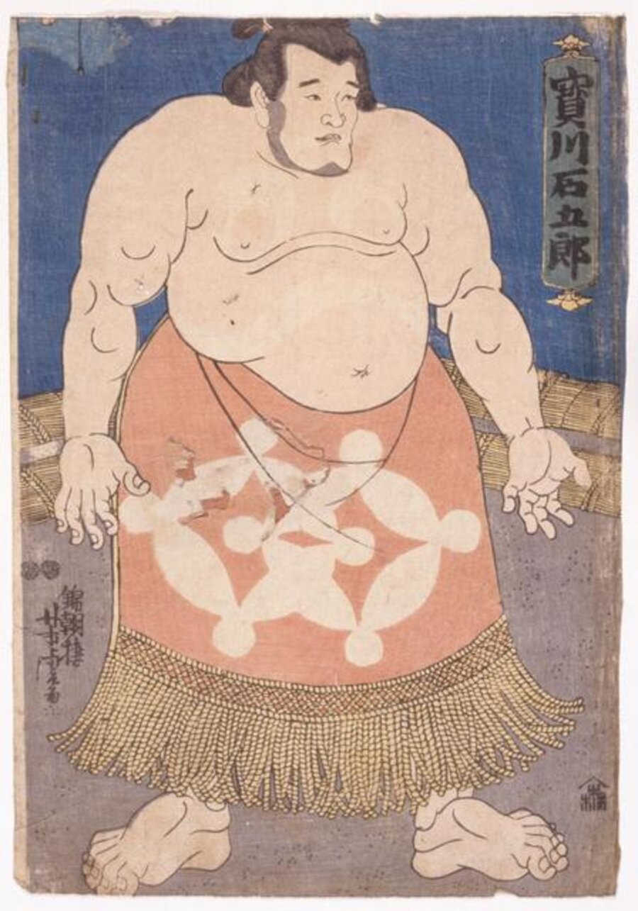 The sumō wrestler Takaragawa Ishigorō