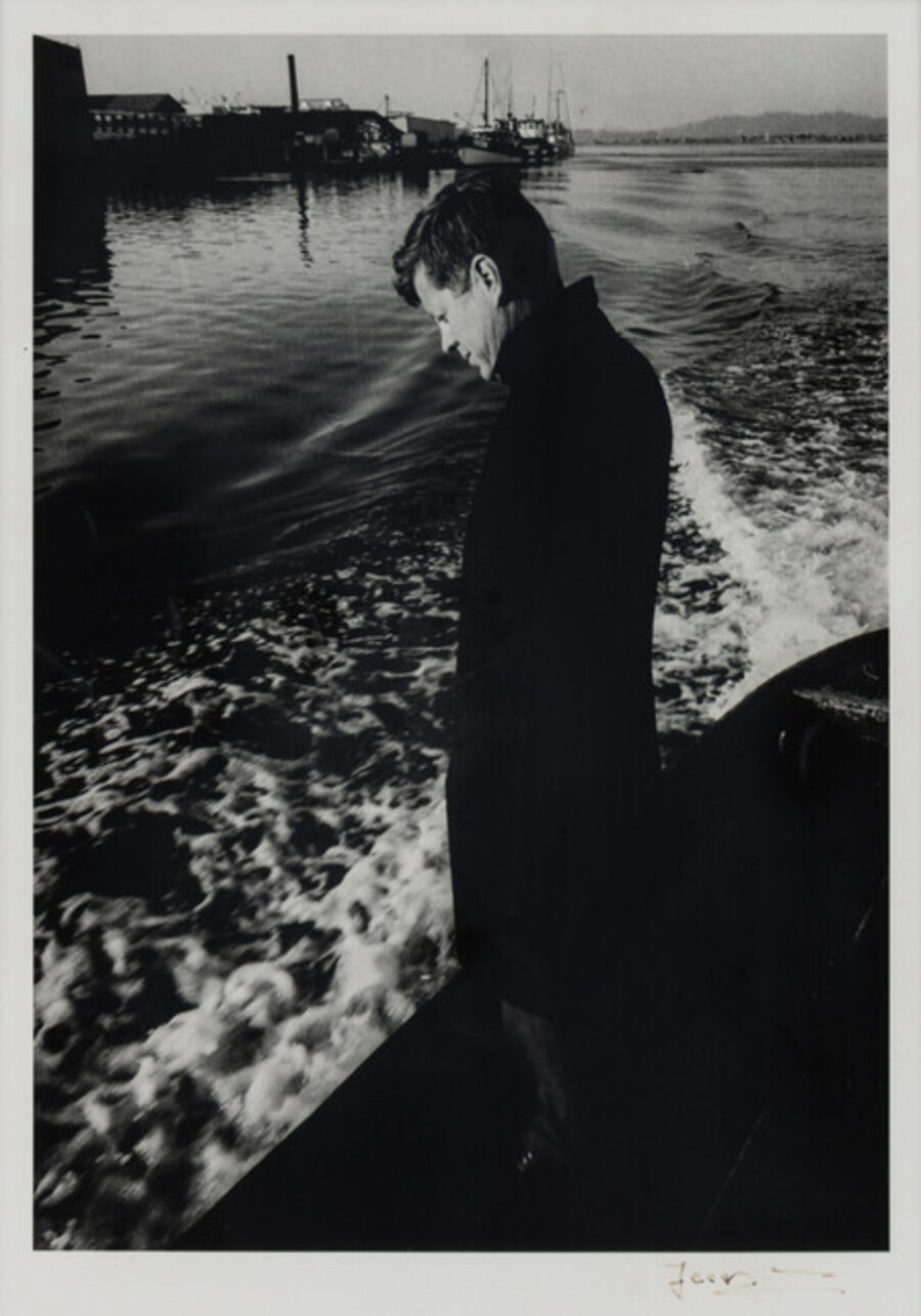 Portrait of Senator John F. Kennedy/Coos Bay, Oregon, 1959