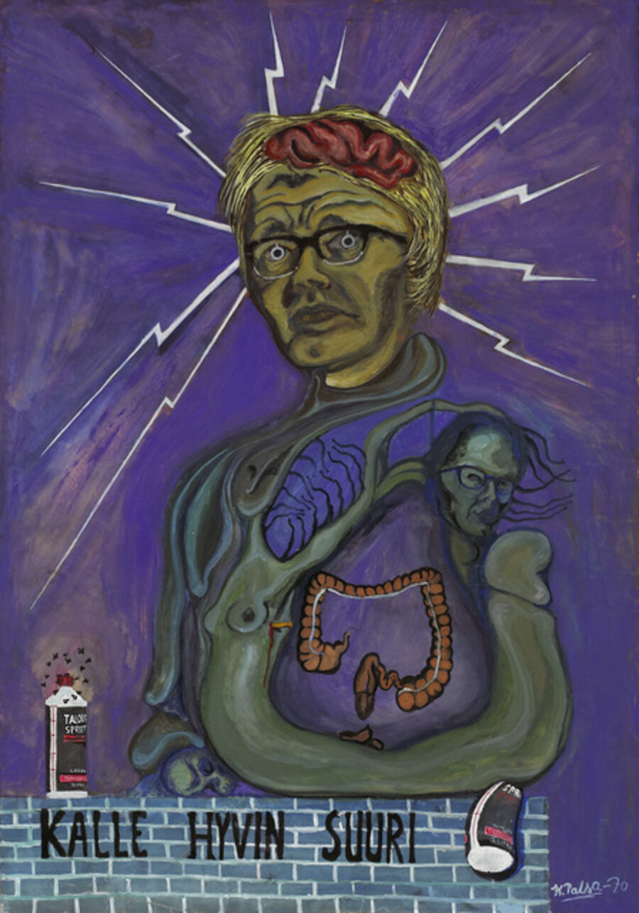 Self-Portrait from the Series Golgotha Whisky