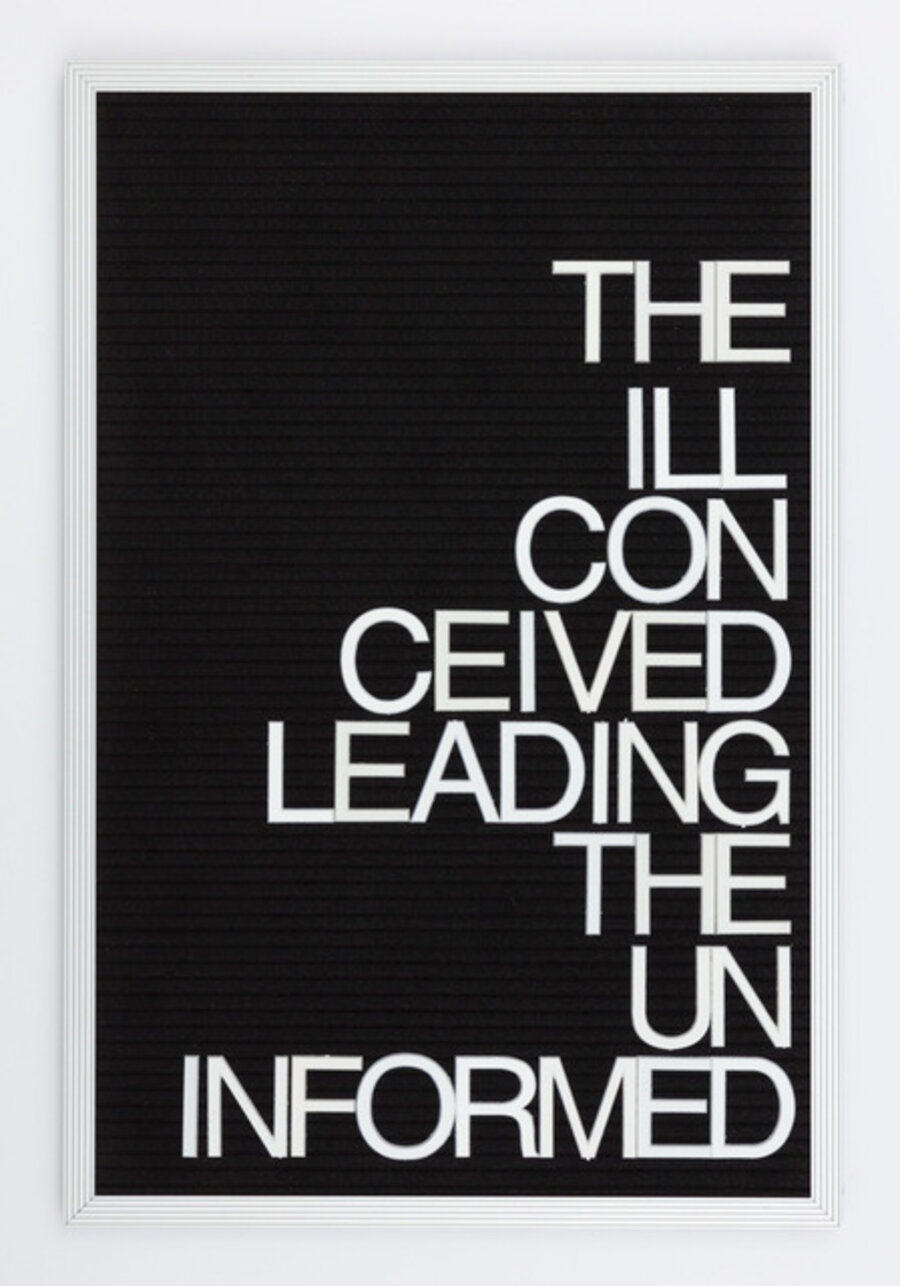 The Ill Conceived Leading The Uninformed