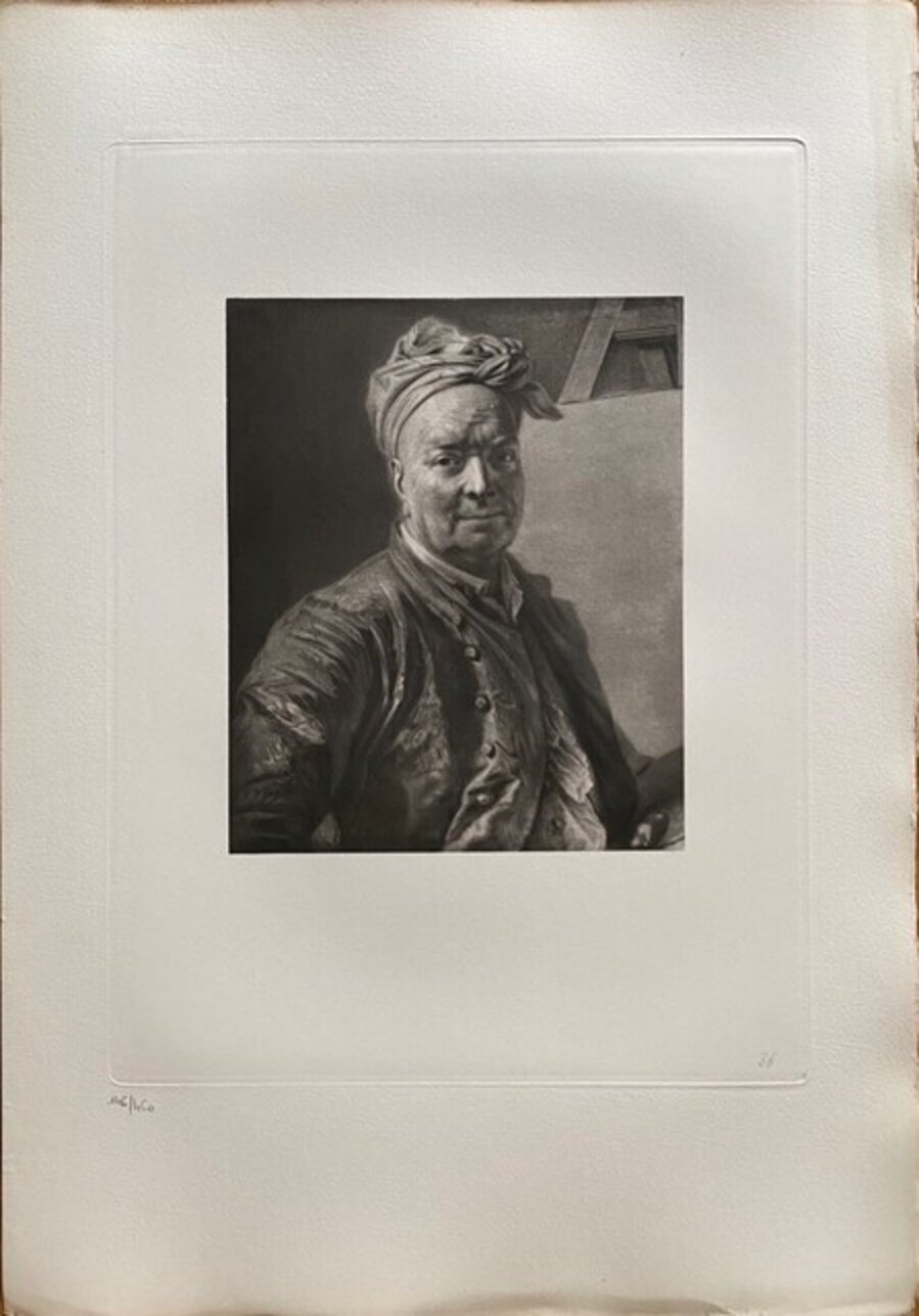 Portrait du peintre Silvestre