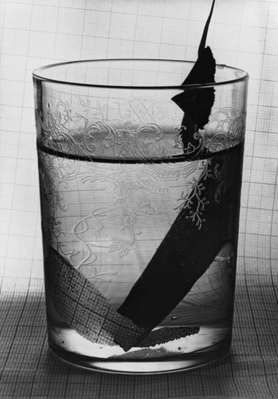 Glass with paper, 1931