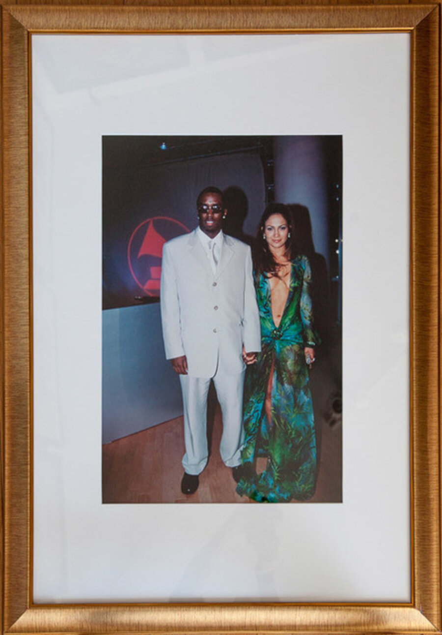 The most photographed dress of the 20th Century. Sean Combs & Jennifer Lopez