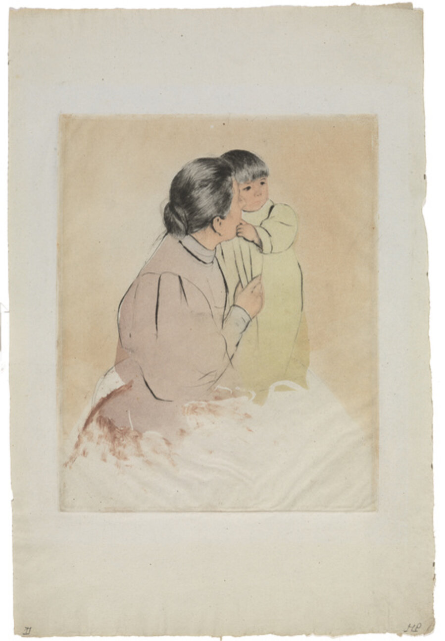 Peasant Mother and Child (Breeskin 159; Mathews & Shapiro 17 viii/x)