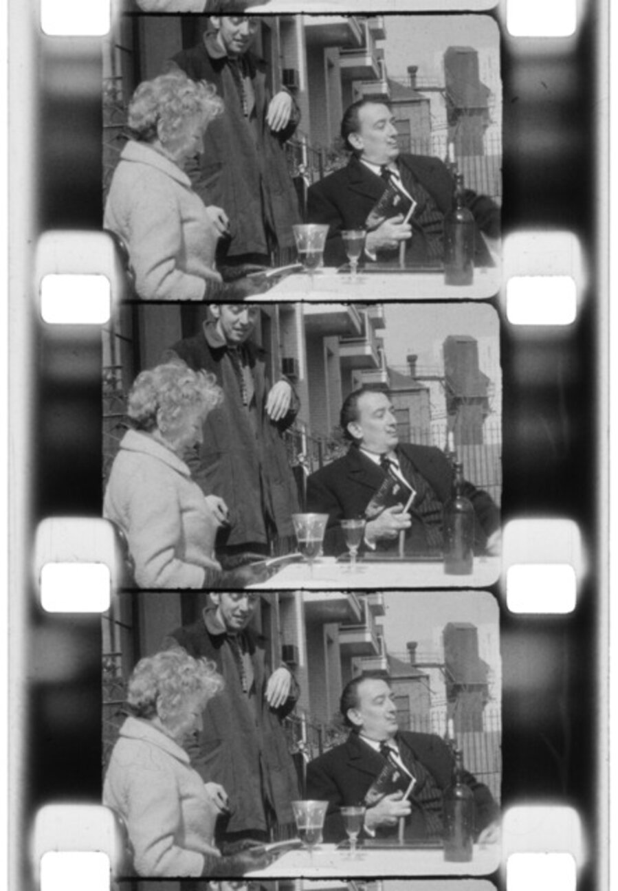 Salivador Dali, Taylor Mead and Mary HemingwayNYC,1964