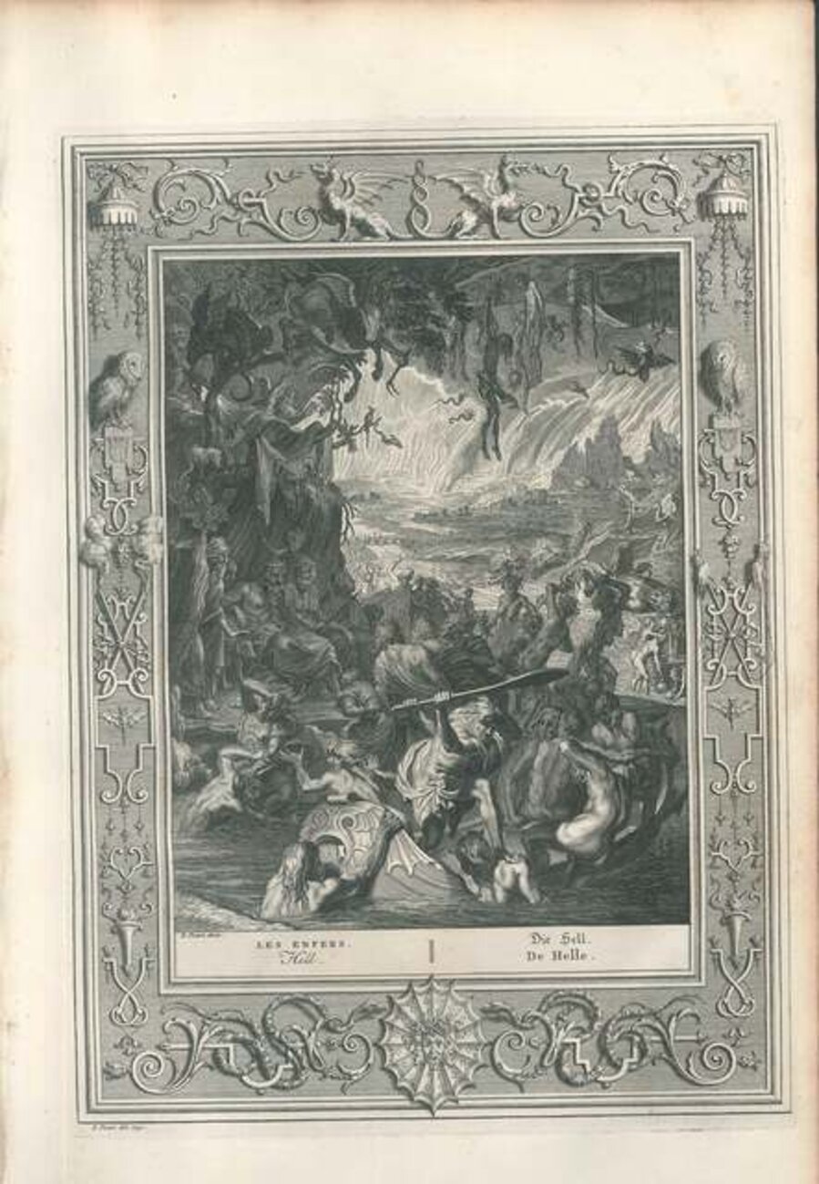 Les Enfers, from "Le Temple des Muses"
