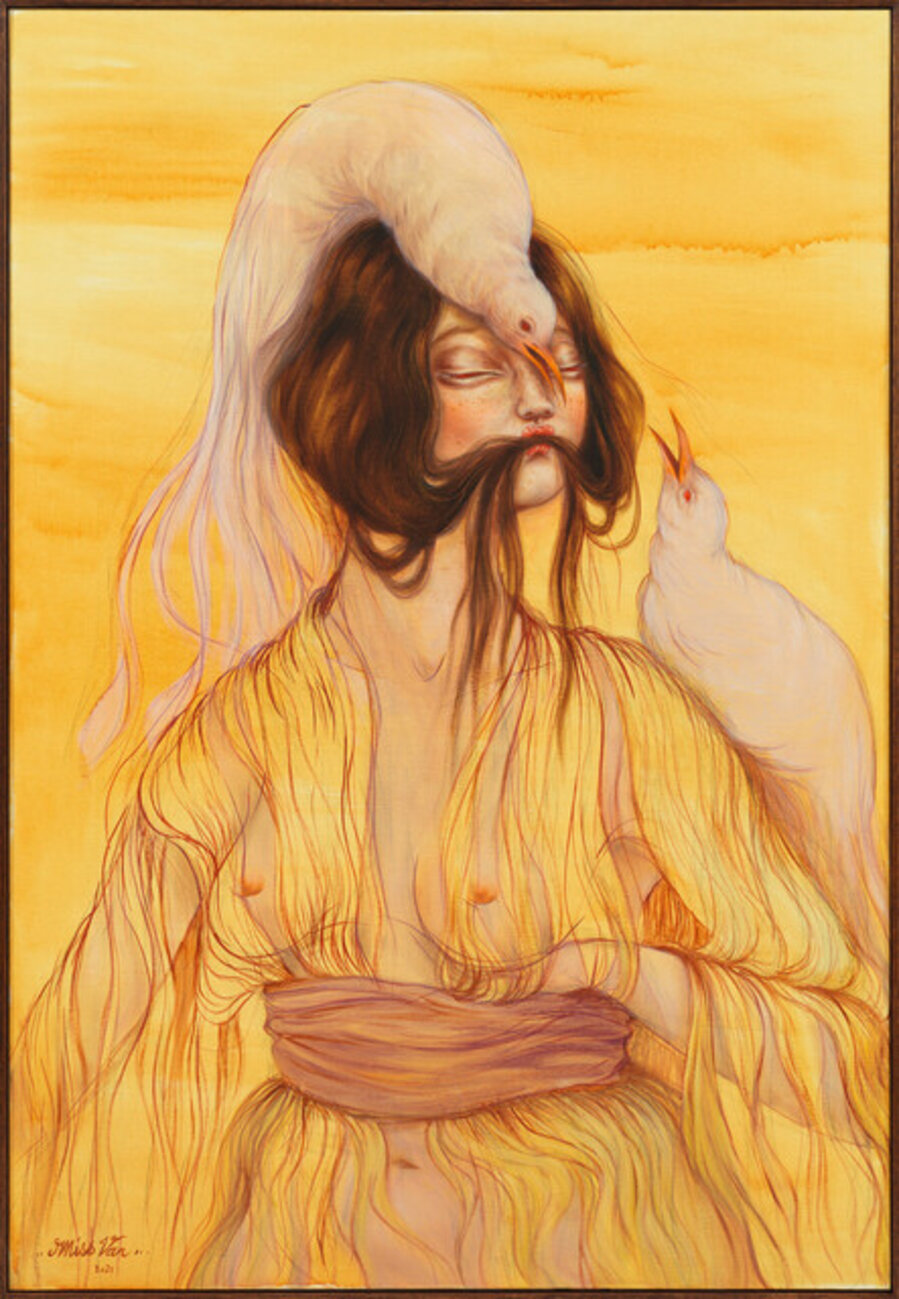 Floating Bird Muse VII