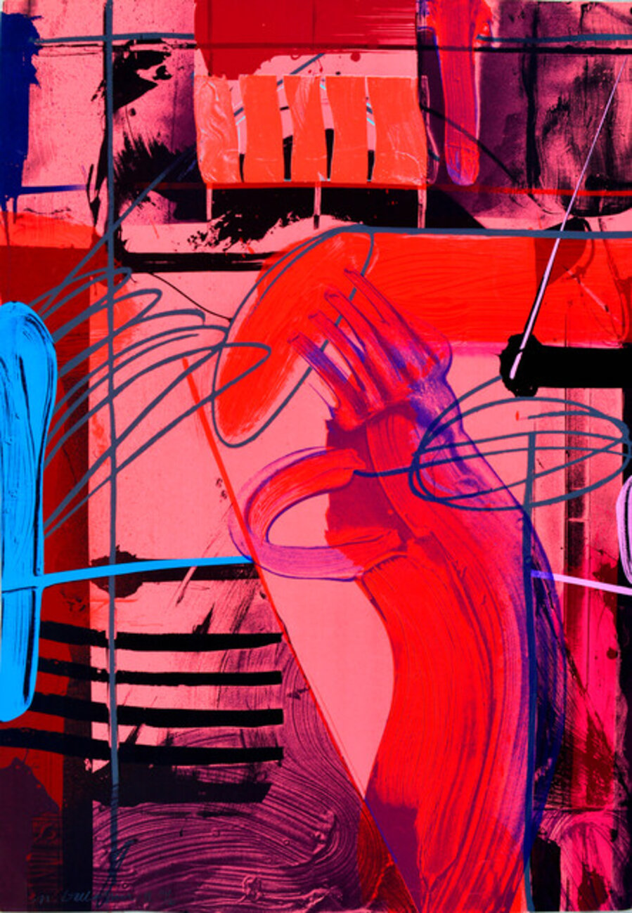 "Barnabas' Voyage State 2" Abstract