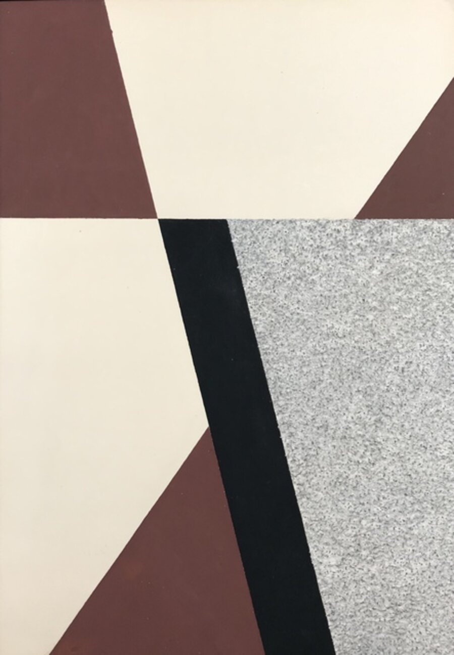 Diagonalkomposition braun-schwarz