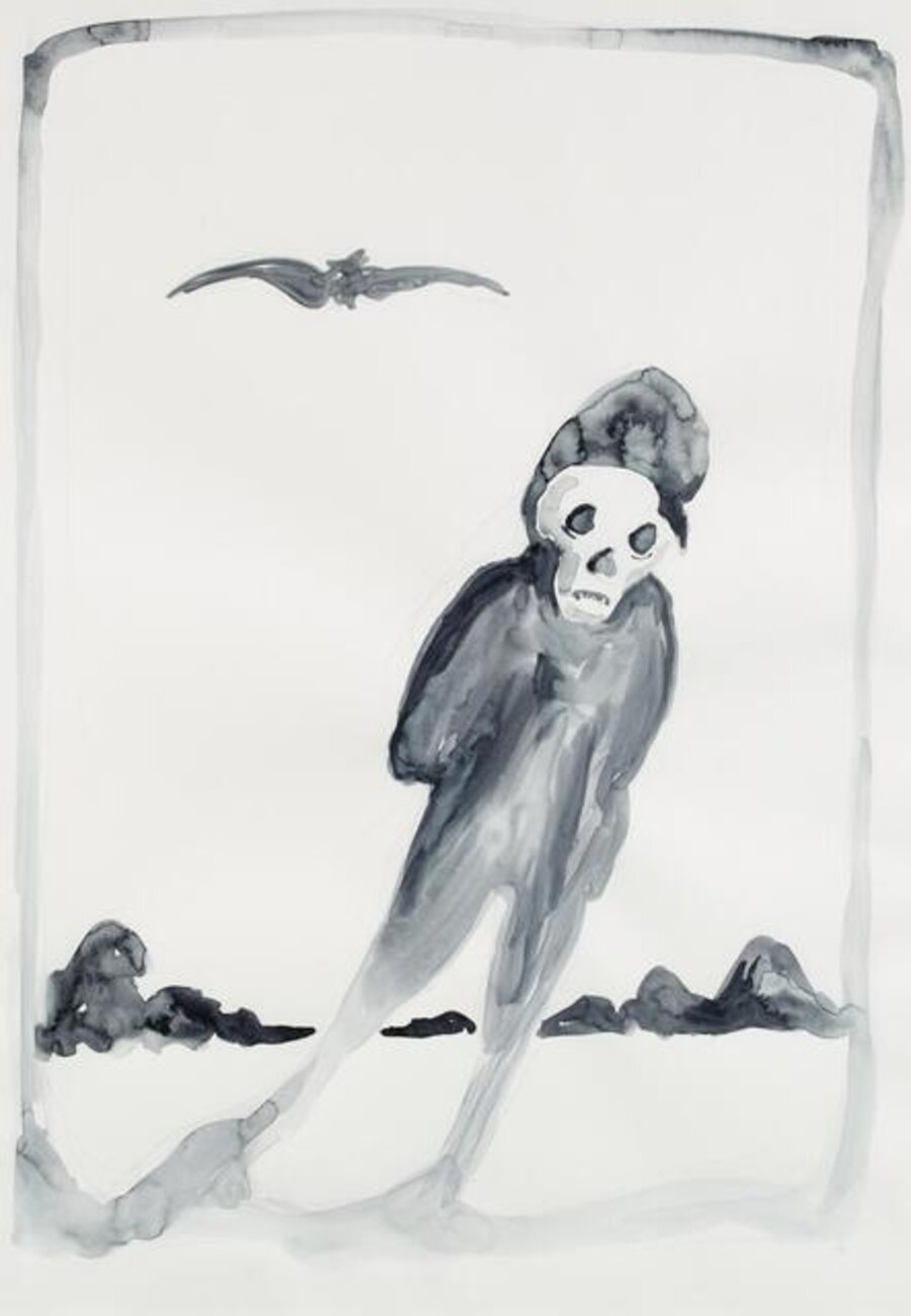 Death, bad painted