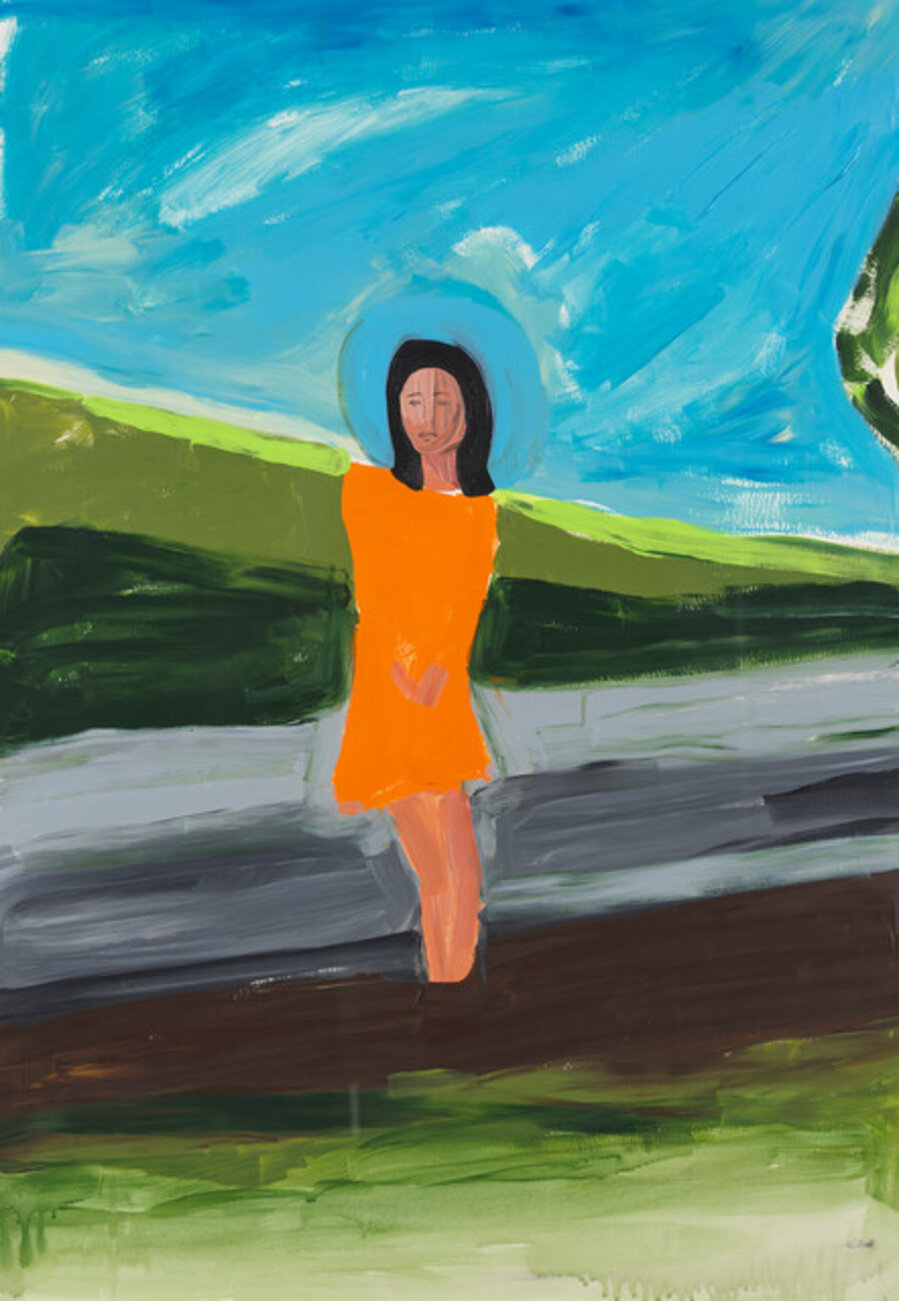 Orange Dress