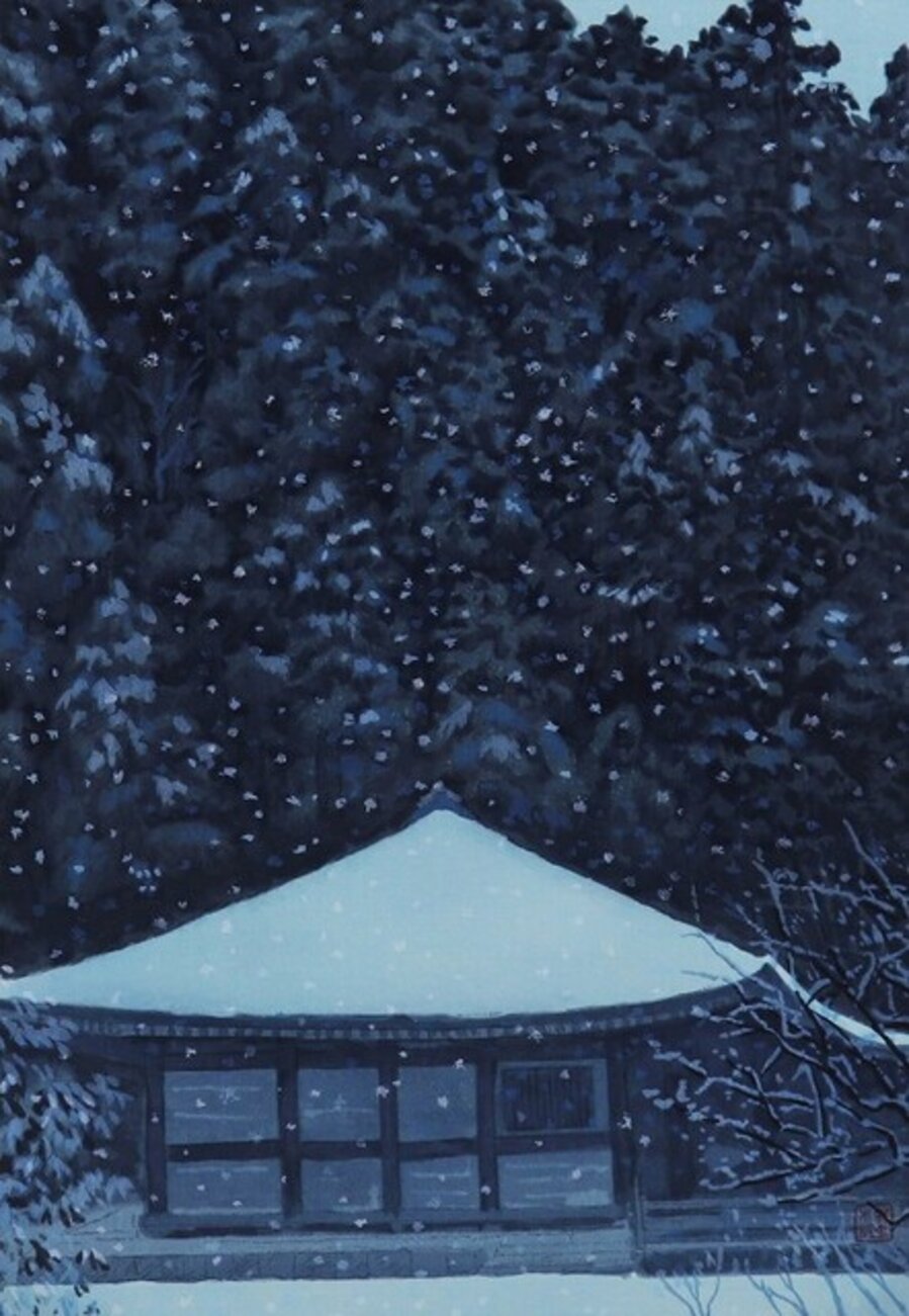 Evening Snow at Muro
