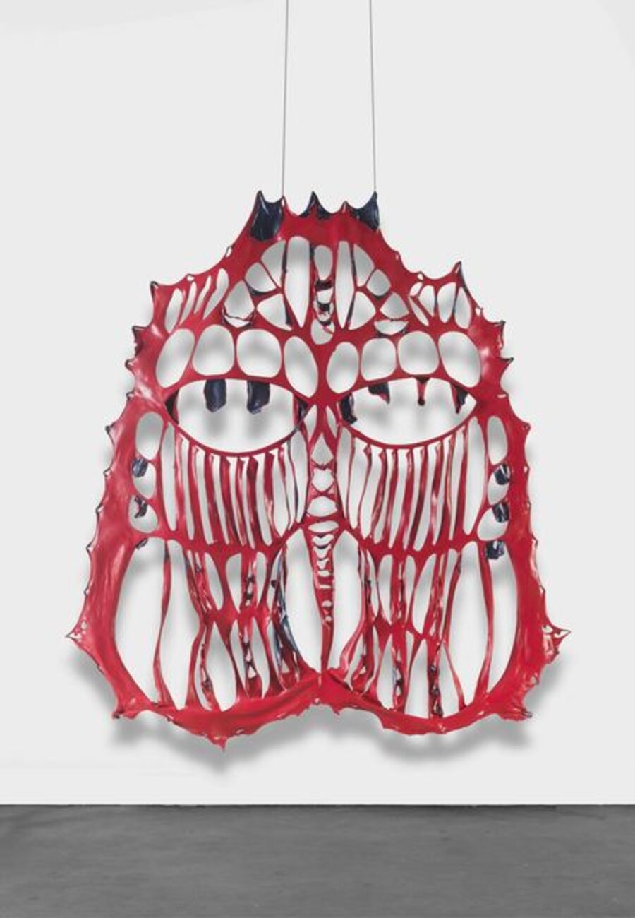 Mask - Red Walls Blue Tiles