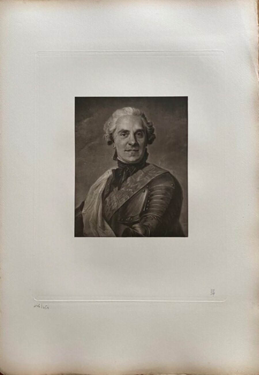Portrait du Maréchal de Saxe