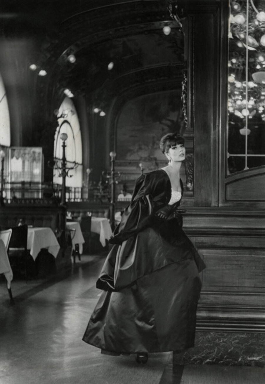 Model wearing Jules Francois Crahay for Nina Ricci