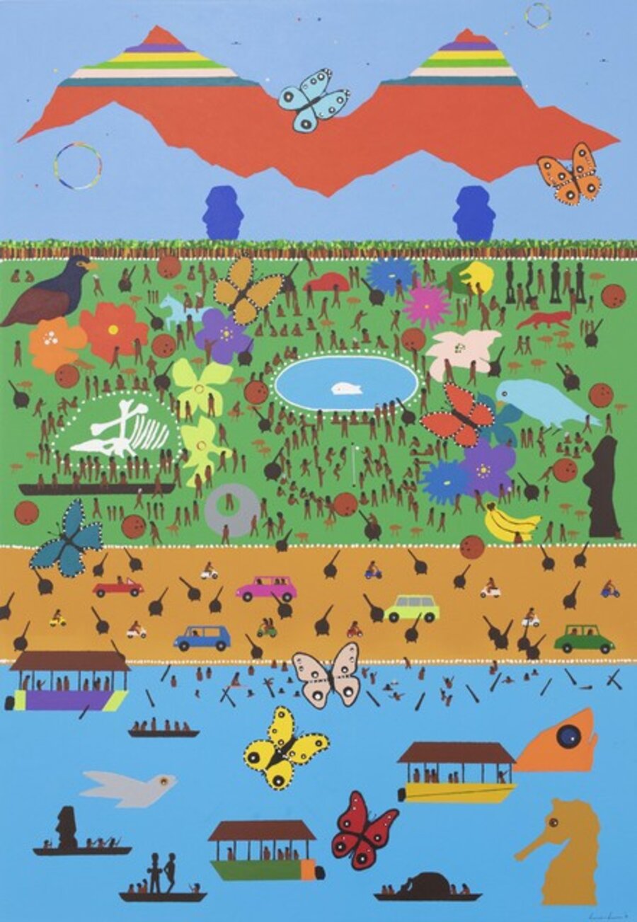 Harmonic Island Panel 3
