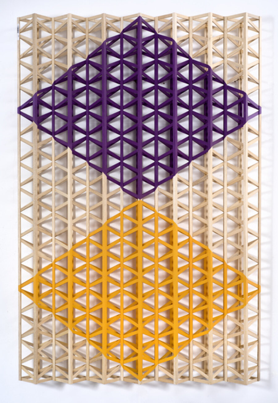 Vertical Structure with Two Diamonds