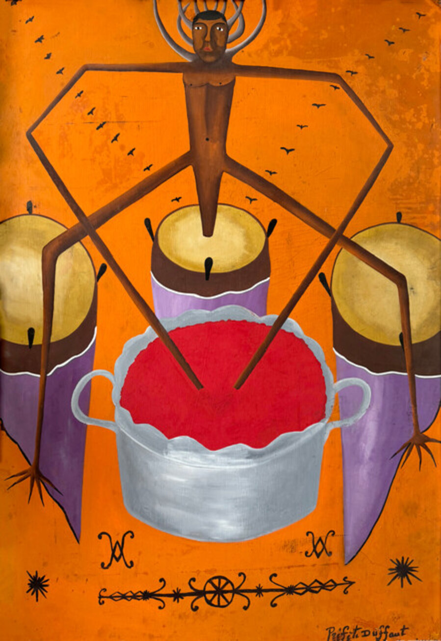Bossou - Sacred Bull, Powerful Lwa (Spirit) Haitian Vodou