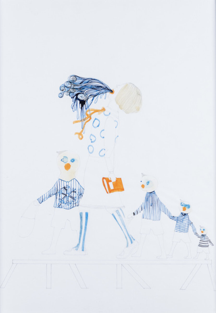 Untitled (from the series Walk to school)