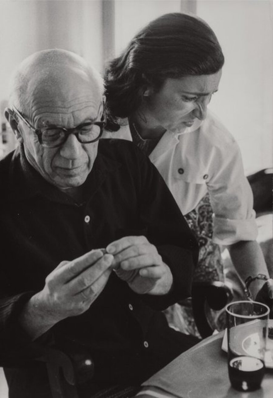 Picasso and Jaqueline