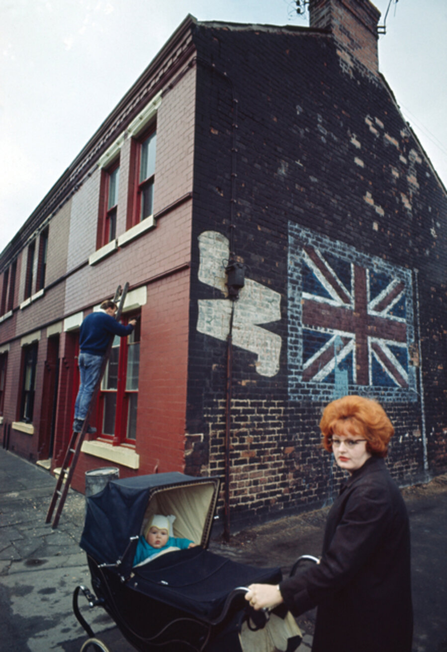 Redhead with Pram, Liverpool