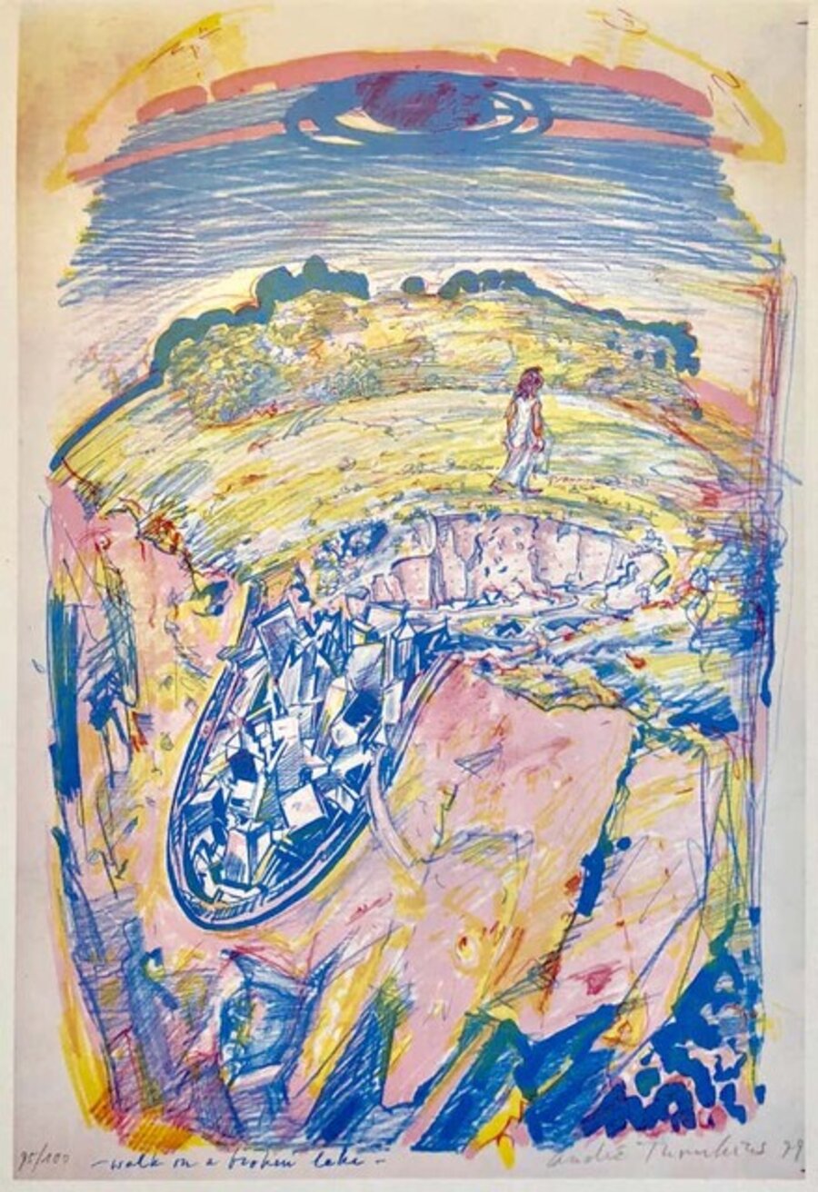 Walk in a Broken Lake