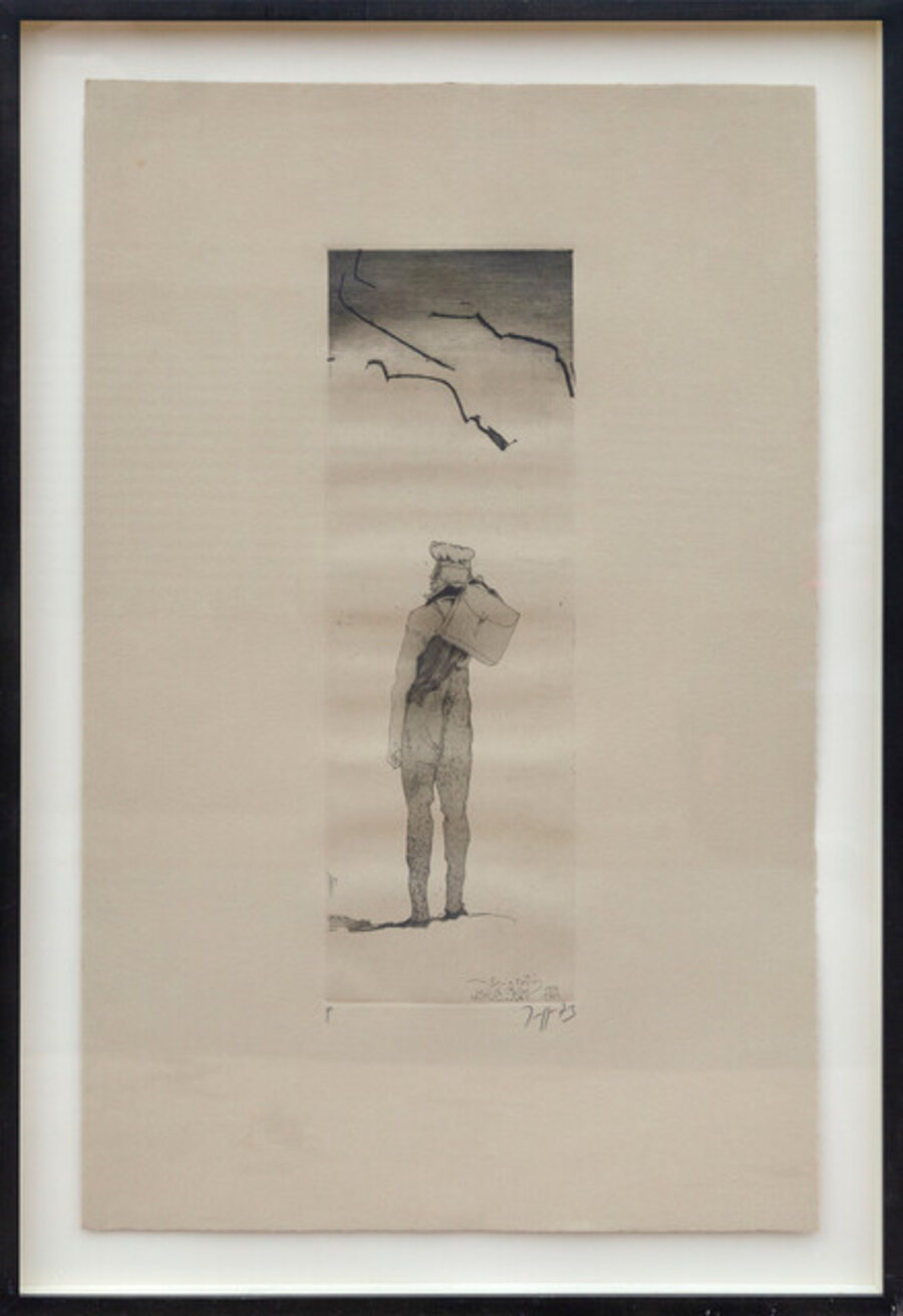 Untitled - Figure with Satchel