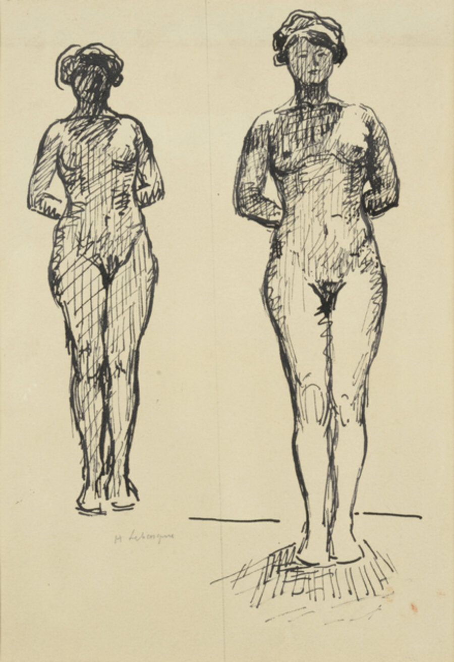 Étude de nue
