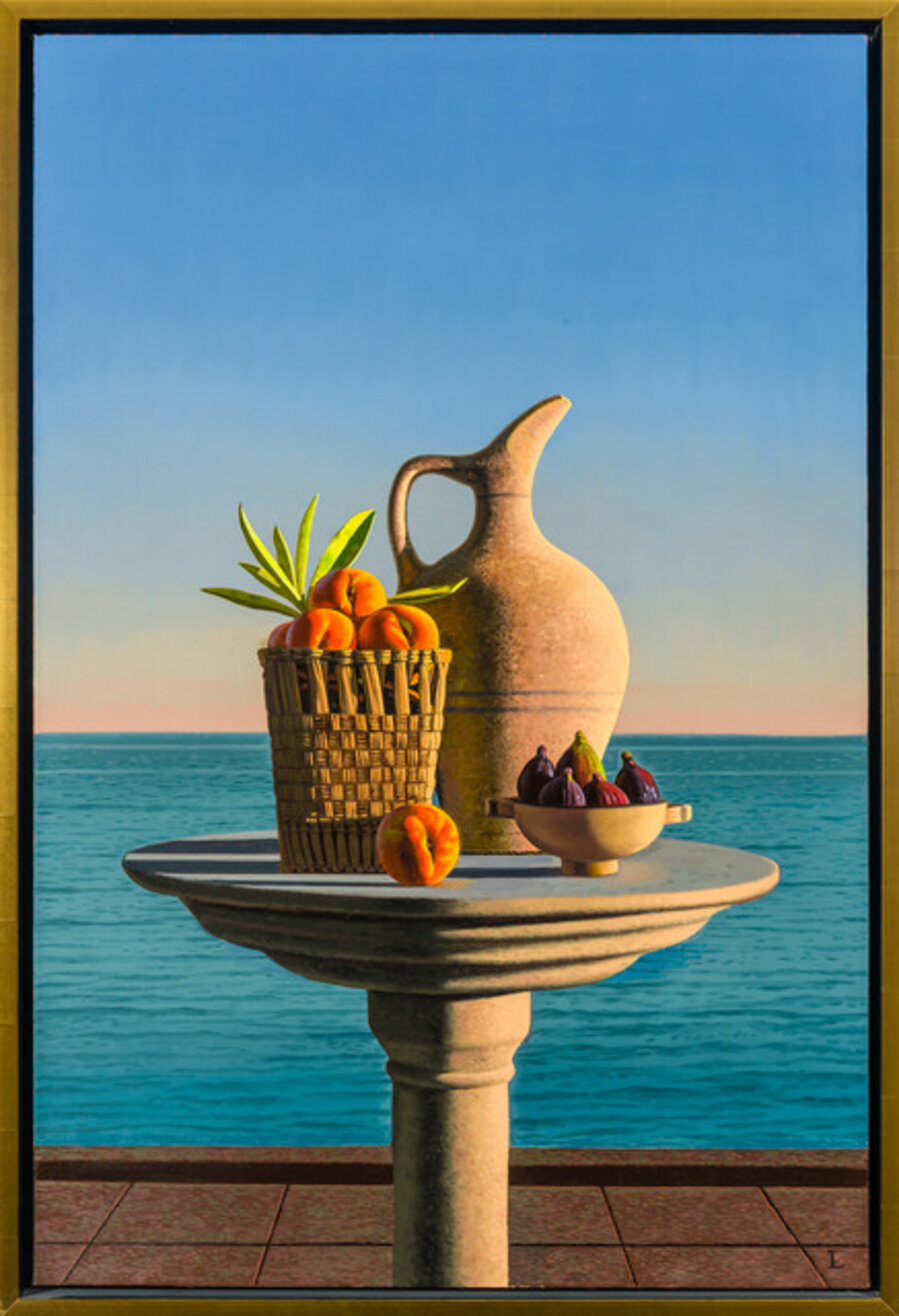 Still Life with Peaches and Figs