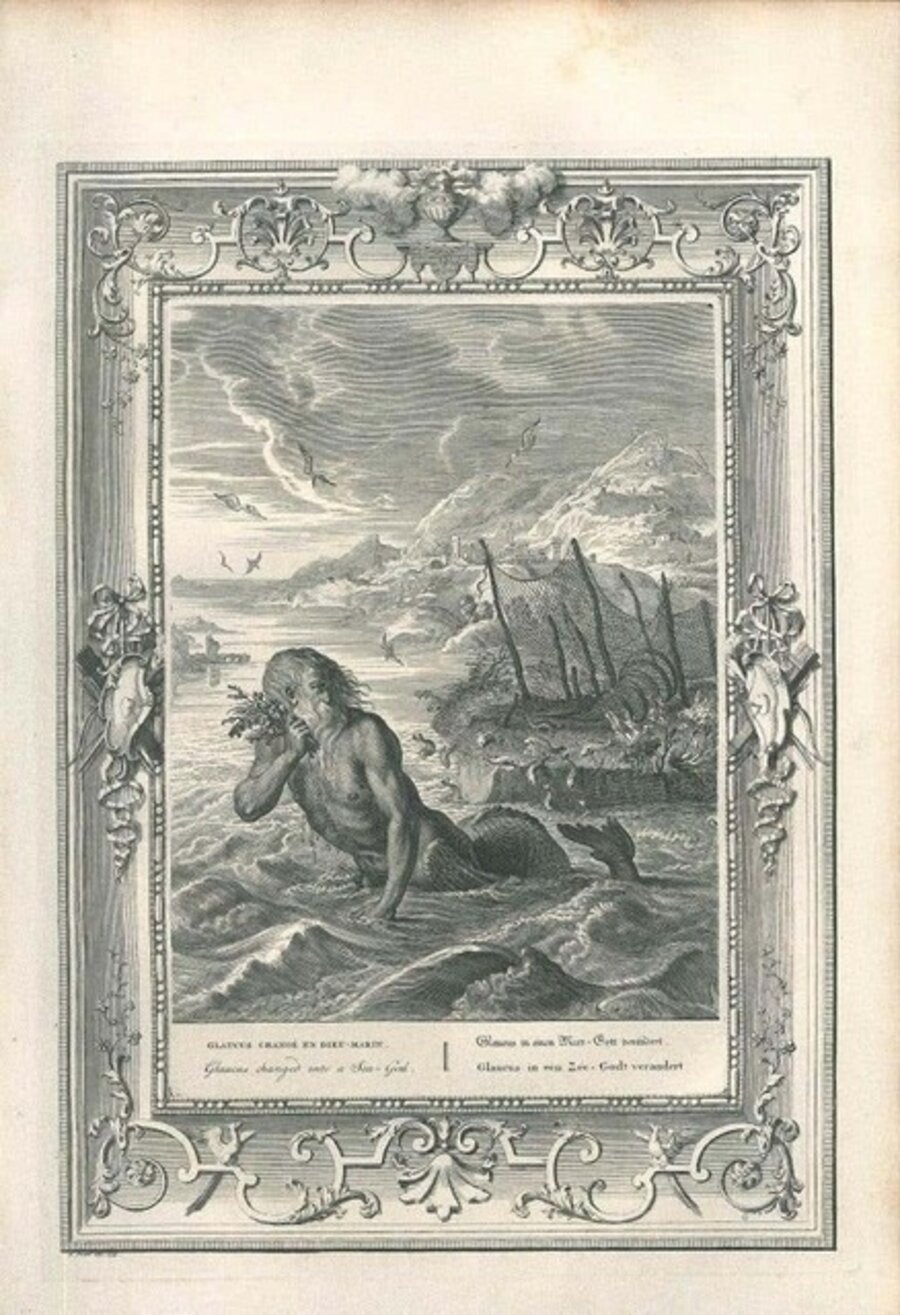 Glaucus, from "Le Temple des Muses"