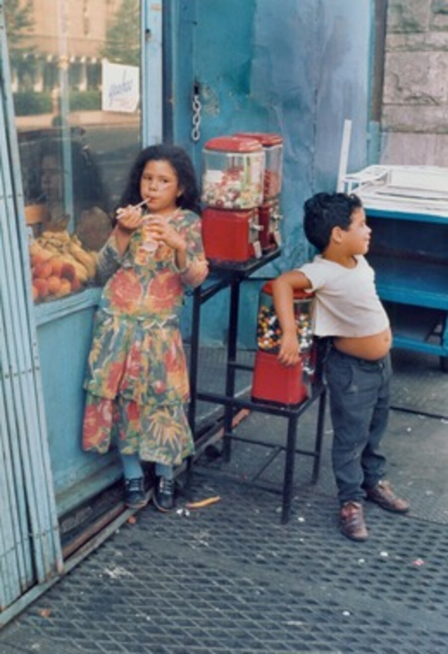 Untitled, (Children with Gumball Machine)