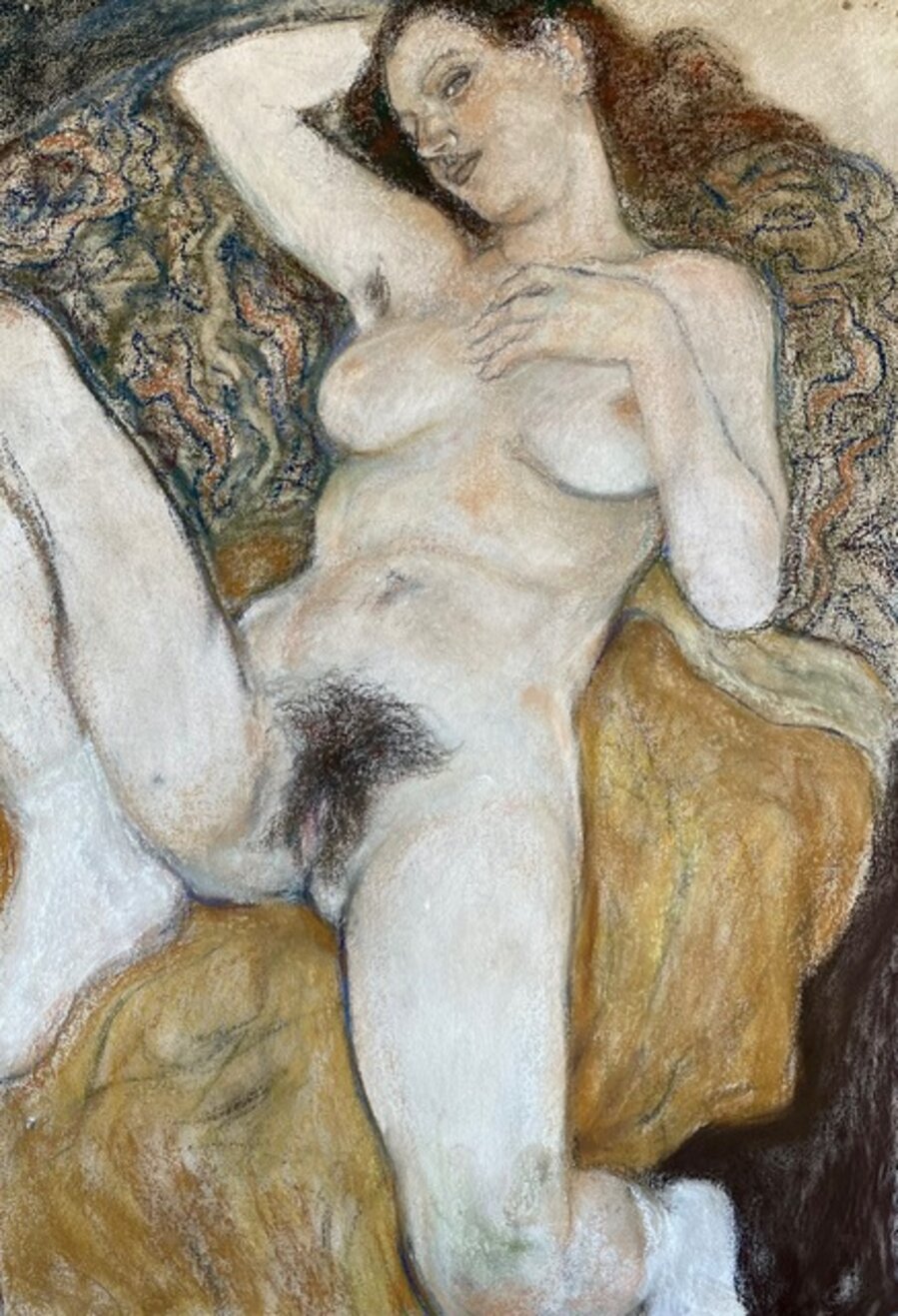 Odalisque (The Yellow Blanket)