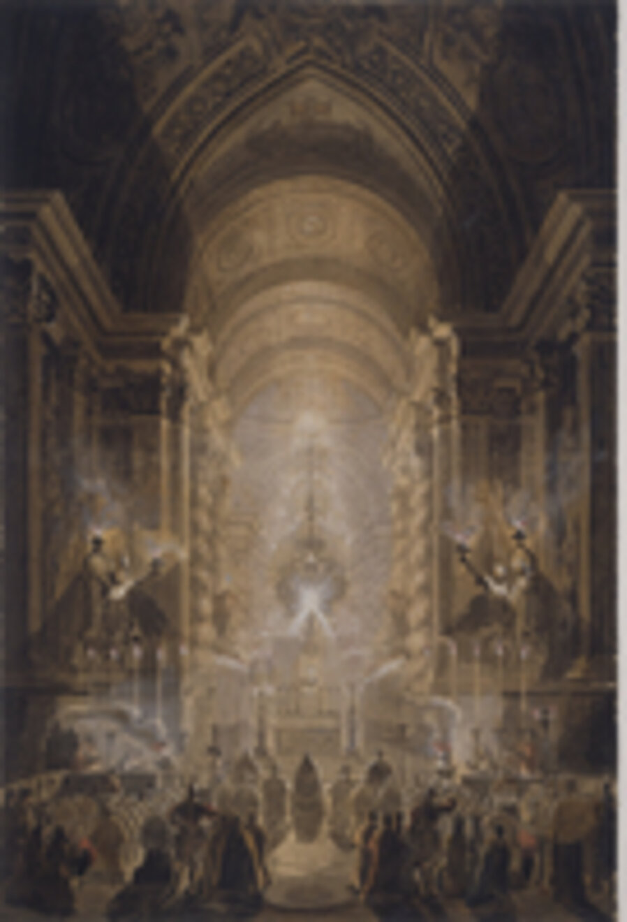 Holy Sacrament in the Pauline Chapel