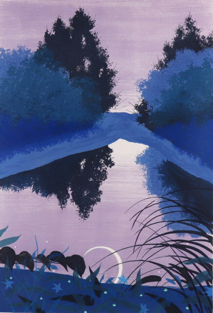 Water Planet #11 In the Monnlight
